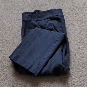 Loft 12 Julie Skinny Grey Dress Pants